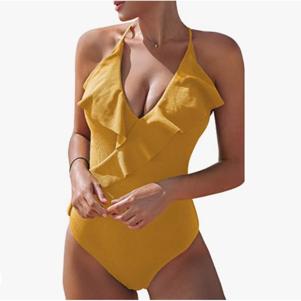 Ruffled One Piece